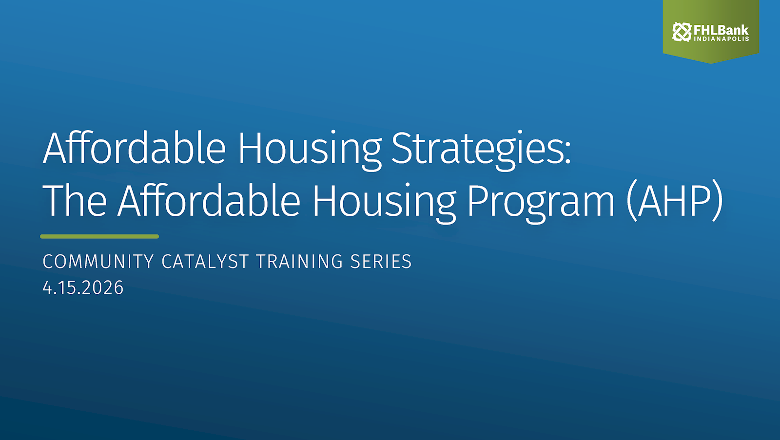 April 2026: Affordable Housing Strategies