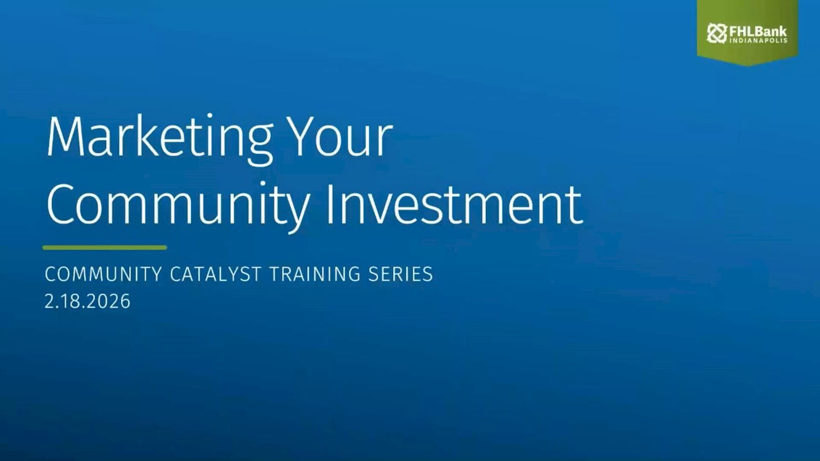 Feb. 2026: Marketing your community investment
